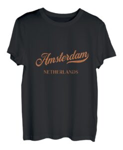 Retro Niederlande Stadt - Vintage Amsterdam T-Shirt