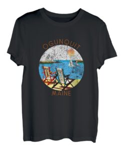 Retro Ogunquit Souvenir - Vintage Strand Urlaub T-Shirt