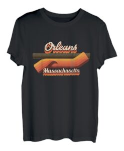 Retro Orleans 80er Jahre Outfit - Orleans, MA Beach T-Shirt