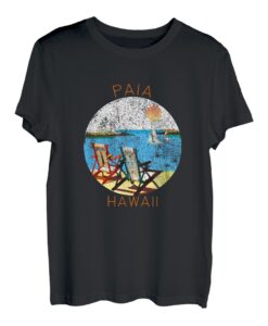 Retro Paia Souvenir - Vintage Strand Urlaub T-Shirt