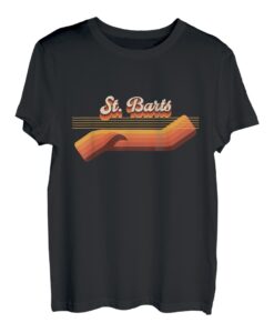 Retro St. Barts 80er Jahre Outfit - St. Barts Beach T-Shirt