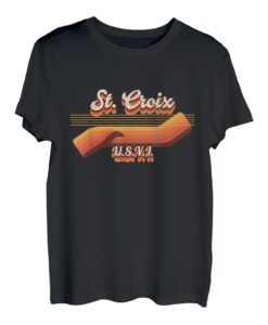 Retro St. Croix 80er Jahre Outfit - St. Croix Beach T-Shirt