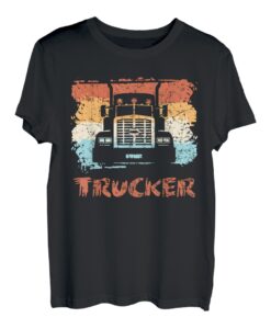 Retro Trucker | LKW Fahren | LKW Fahrer Geschenk T-Shirt