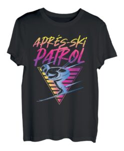 Retro Vintage 80er Jahre Apres Ski Patrol T-Shirt