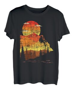 Retro Vintage Klettern - Sport Boulderer Hapfox Climber T-Shirt