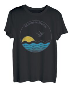 Retro Vintage Waldbad Wannsee Outfit See Regatta Wannsee T-Shirt