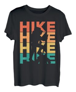 Retro Vintage Wandern Geschenk für Wanderer und Bergsteiger T-Shirt