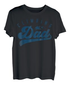 Rock Climbing Dad Geschenke für Bergsteiger T-Shirt