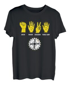 Rock Paper Scissors Tischsäge Carpenter Langarm T-Shirt T-Shirt
