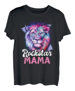 Rockstar Löwe Mama für die Mutter T-Shirt