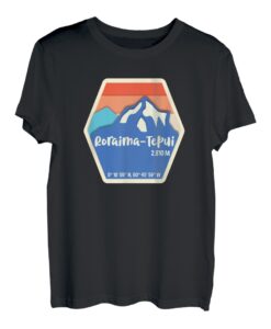 Roraima-Tepui - Höhe und Koordinaten T-Shirt
