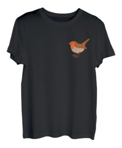 Rotkehlchen Vogel Robin Singvogel Vogelfreund Geschenk T-Shirt