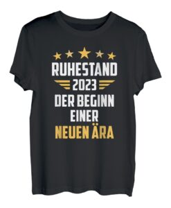 Ruhestand 2023 beginn einer neuen Ära witziges Rente T-Shirt