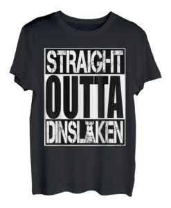 Ruhrpott shirt Straight outta Dinslaken T-shirt by Jean O.