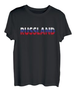 Russland Flagge Nationalstolz Russia Russen T-Shirt