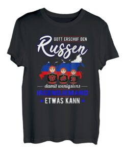 Russland, Russe Matryoschka Russische Puppe Geschenk T-Shirt