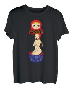 Russland, Russe Matryoschka Russische Puppe T-Shirt