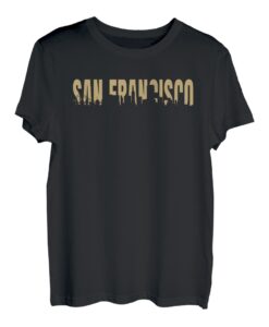 San Francisco Skyline Art The City Bay Area SF Souvenir T-Shirt