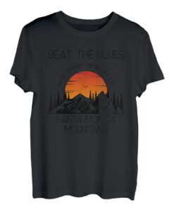 Santa Monica Mountains Wander- und Bergsteiger Trails T-Shirt