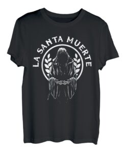 Santa Muerte Mexiko Calavera Skelett Totenkopf Tod Mexikaner T-Shirt