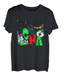 Santa's Favorite CNA-zertifizierte Krankenschwester X Mas T-Shirt