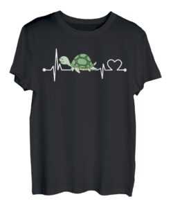 Schildkröte Herzschlag Hemd Tier für Kind/Frauen/Männer T-Shirt