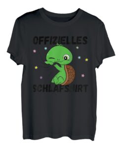 Schildkröte Schlaf Pyjama Offizielles Schlafshirt T-Shirt