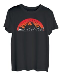 Schlitten Dogs Mushing | Alaska Husky | Hundeschlitten Musher T-Shirt