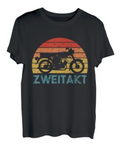 Schwalbe Zweitakt DDR Osten Suhl Motorrad Vintage T-Shirt