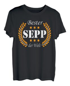 Sepp Name Geschenk-Idee Geburtstag Lustiger Spruch T-Shirt