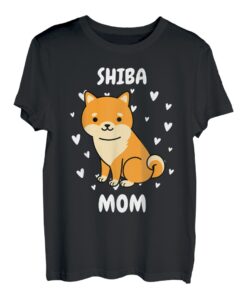 Shiba Mom Mama zum Muttertag für Hundehalter Mutter Mami T-Shirt
