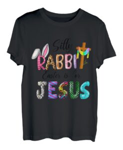 Silly Rabbit Ostern für Jesus Christlicher Ostertag Leopard T-Shirt