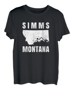 Simms Montana MT Angeln und Wandern T-Shirt