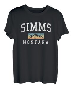 Simms Montana MT Angeln und Wandern T-Shirt