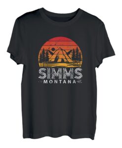 Simms Montana MT Angeln und Wandern T-Shirt