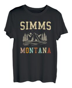 Simms Montana MT Angeln und Wandern T-Shirt