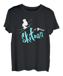 Skifoan Is das Leiwandste Berge Skifahrer T-Shirt