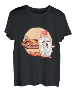 Sleep Walking Sushi | Japanische Schlafwandelndes Sushi T-Shirt