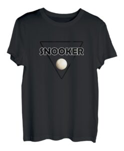 Snookerspieler Geschenk-Idee Vater Dreieck Motiv Snooker T-Shirt