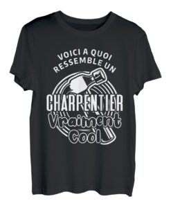 So sieht ein wirklich cooler Zimmermann aus T-Shirt