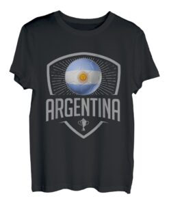Soccer Support the Team Fußball Fan Argentinisch Argentinien T-Shirt