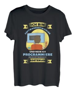 Softwareentwickler Softwareingenieur Programmierer Geschenk T-Shirt