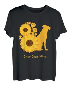 Sonnenblumen-Hunde-Mutter - Cane Corso T-Shirt