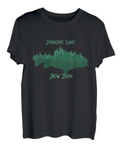 Souvenir von Honeoye Lake aus New York T-Shirt