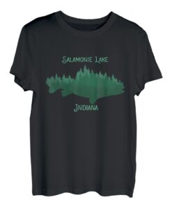Souvenir von Salamonie Lake Indiana T-Shirt