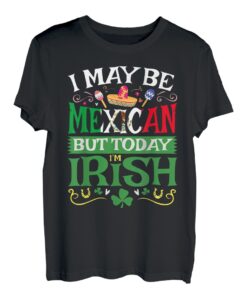 St. Patrick's Day mexikanisches Latino-Bierkleeblatt, Geschenk T-Shirt