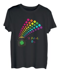 St. Patrick's Day Rainbow LGBT Glücksbringer Irisch Grün Geschenk T-Shirt