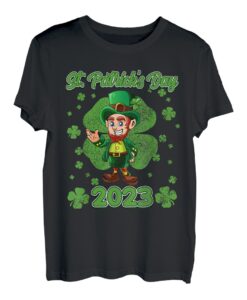 St. Patricks Day 2023 Cute Leprechaun T-Shirt