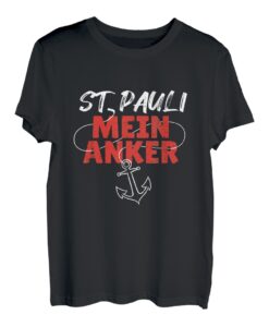 St Pauli mein Anker Paulianer Hamburg Sankt Pauli T-Shirt