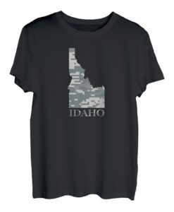 Staatspreis für digitale Camouflage-Jagd in Idaho T-Shirt